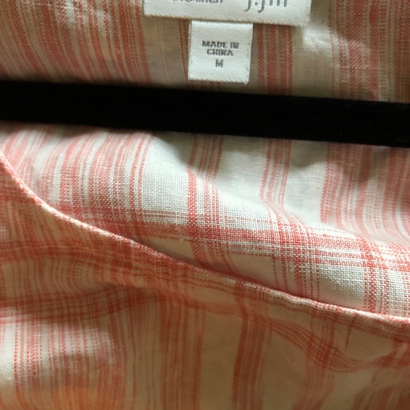 Linen dress - J.Jill Medium - Long with side slit - Picture 5 of 6